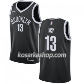 Dres Brooklyn Nets Quincy Acy 13 Nike 2017-18 Crna Swingman